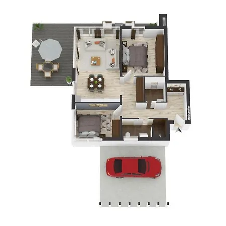 Apartmán Ferienwohnung-cleo